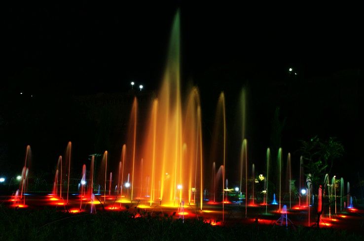 2. The Dancing Fountains of Brindavan